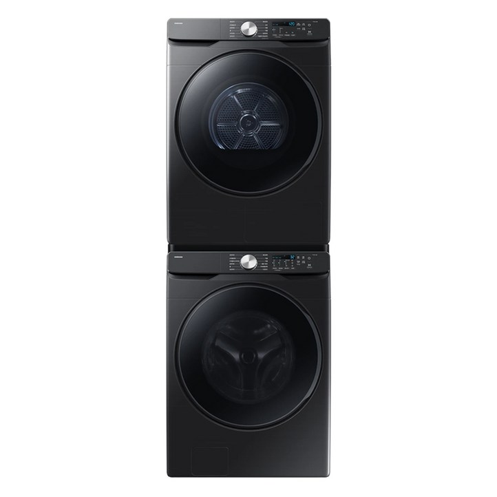삼성전자 AI 세탁기 WF25DG8250BV  건조기 DV21DG8200BV 25kg  21kg  직렬설치키트 SKKATV 세트 방문설치, WF25DG8250BV2T, 블랙캐비어