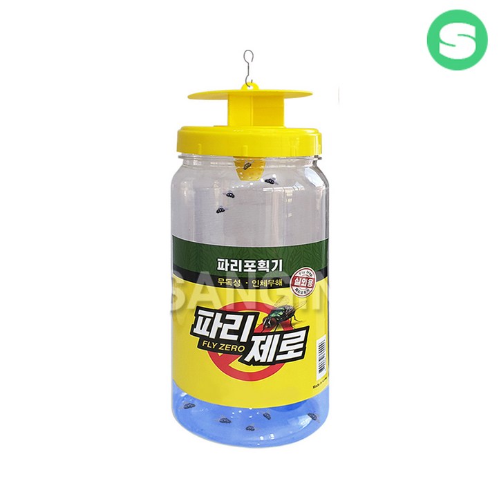 친환경파리포획기PP 파리제로 파리제거 다회용포획기 해충포획기 파리잡기