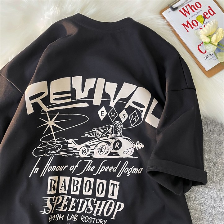 AOKADA 남자 레터링 반팔 오버핏 루즈핏 면티 흰티 반팔티 남성 티셔츠