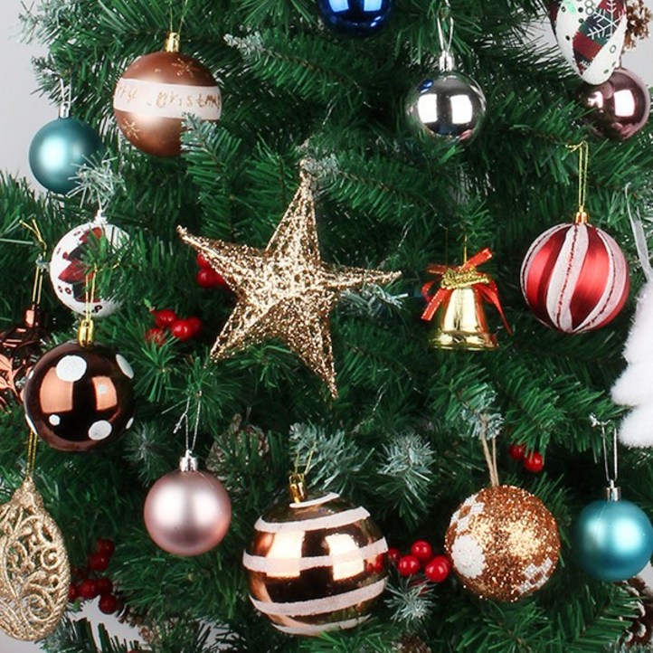 위시 트리 장식 벽 소품 크리스마스 데코 무광볼 유광볼 오너먼트