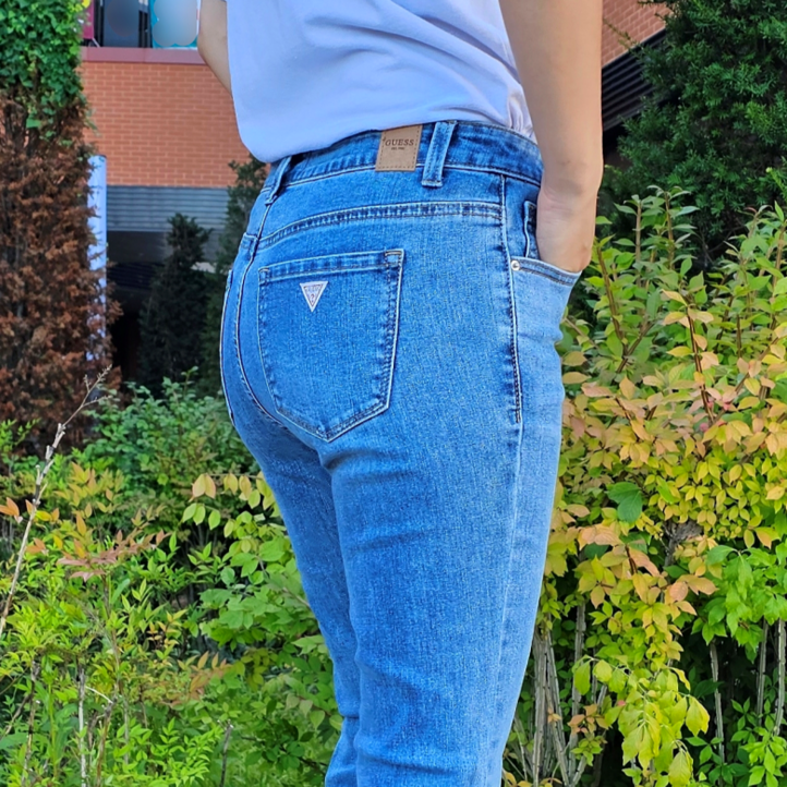 게스 스판 부츠컷 청바지 여성 붓컷 MBL 데님 백화점