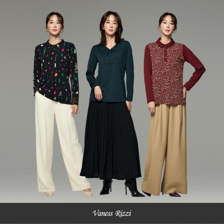 바네사리찌 바네사리찌 포인트 블라우스 3종