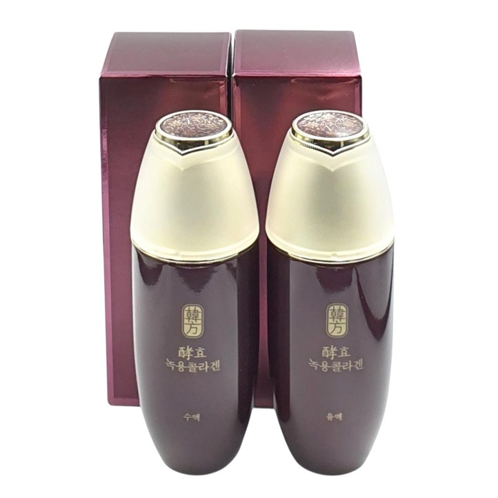 수려한 효 녹용콜라겐 2종 수액140ml  유액140ml