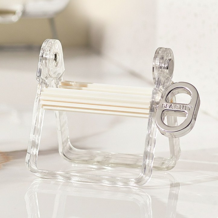 이지몰 치약짜개 튜브짜기 거치대 겸용 스탠드형 인테리어 받침대