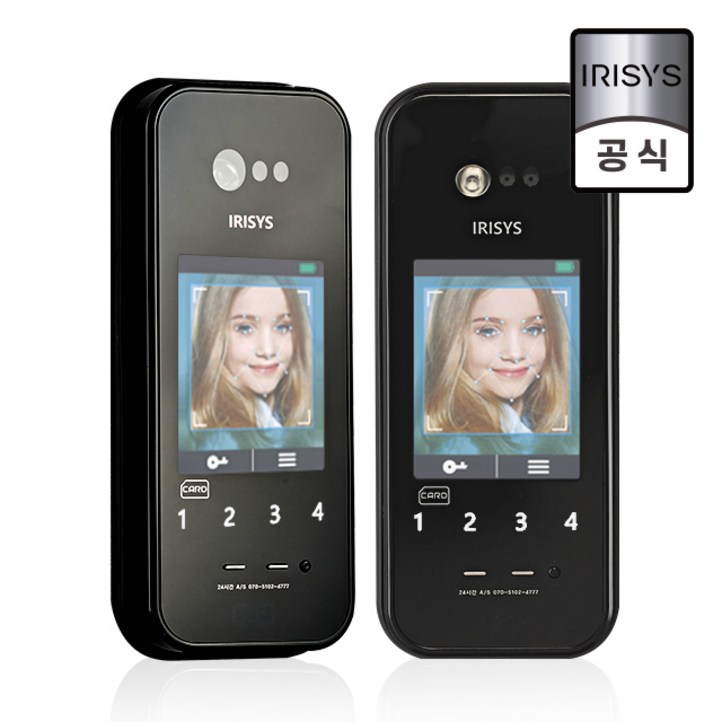 자가설치아이리시스 노터치 안면 얼굴인식 디지털 현관 도어락 아이온 IFR0200