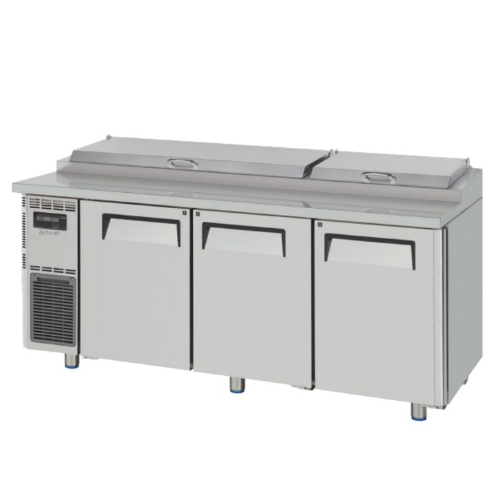 터보에어 프리미어 업소용 간냉식 토핑테이블 냉장고 카페 식당 영업용 올스텐 1800 냉장토핑테이블 KTR183