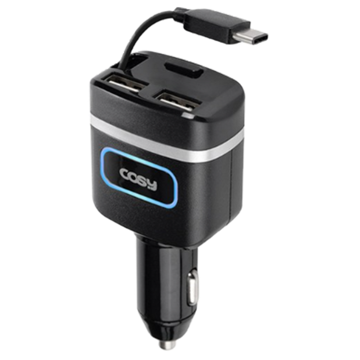 코시 QC3.0 USB 2포트 차량용 충전기 코시 QC3.0 USB 2포트 차량용 충전기