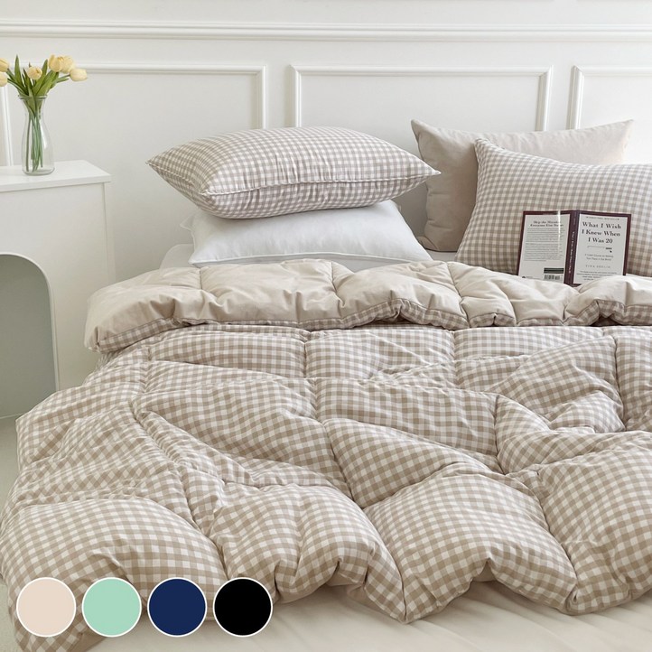 밍밍밍 따뜻한 극세사 겨울 이불세트 차렵이불  패드  베개커버