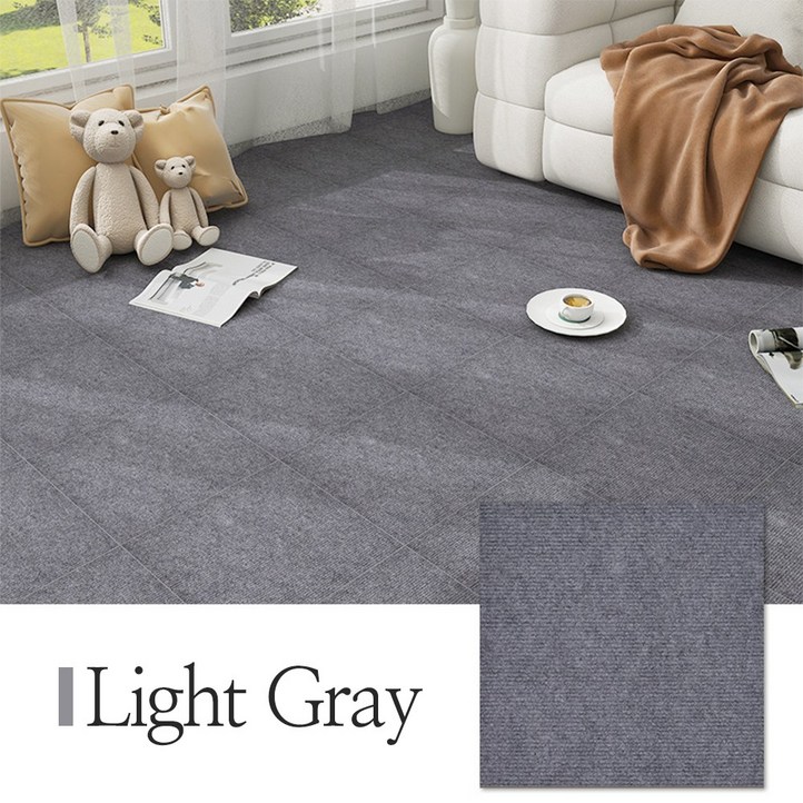 베라스코 미끄럼방지 타일 카페트 30 x 30cm