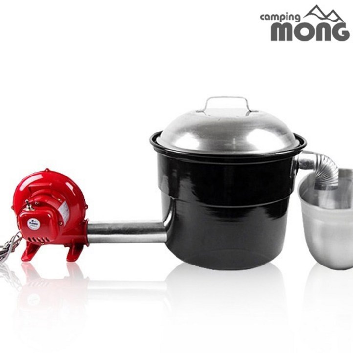 캠핑몽 숯불점화기 점화기 송풍기 풍로 착화기 차콜스타터 바베큐그릴, 1개