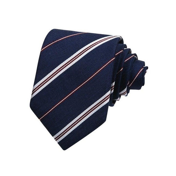 타운젠트 레드 사선스트라이프 넥타이 E105RD