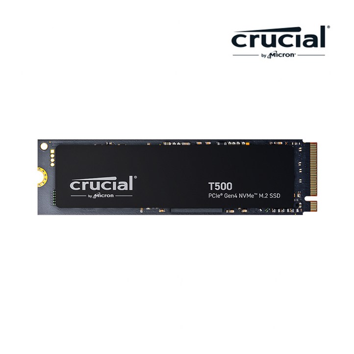 마이크론 Crucial T500 1TB M.2 NVMe SSD 대원CTS GEN4TLCPS5 호환