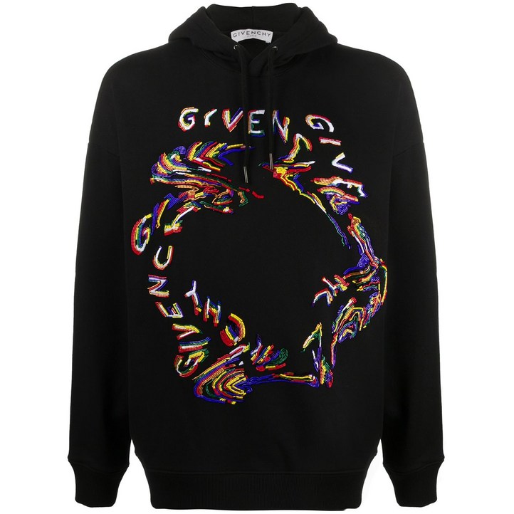 지방시 비즈 로고 후디