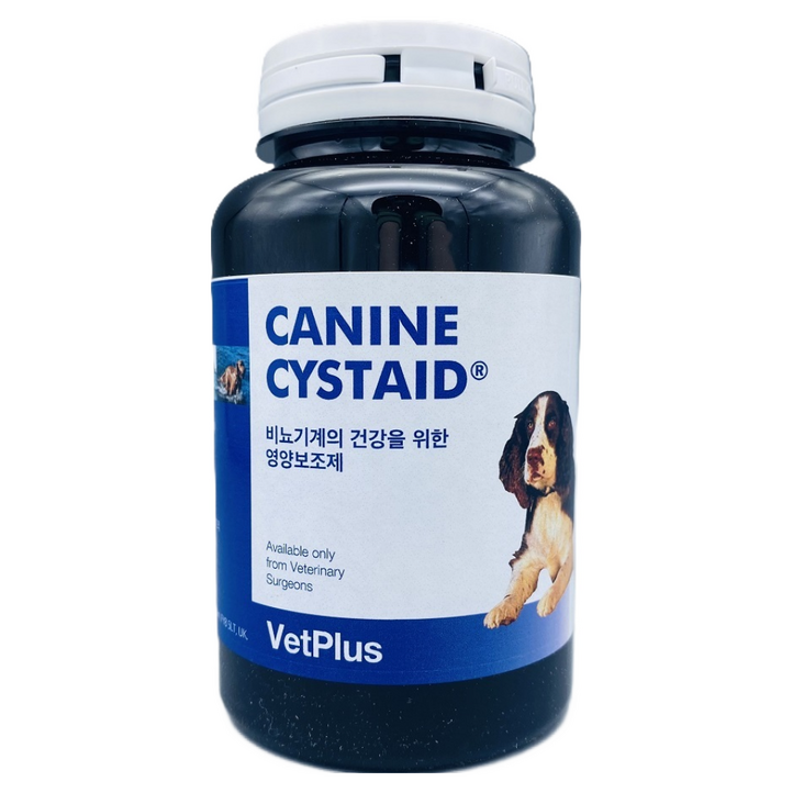 벳플러스 캐나인 시스테이드 120캡슐 CANINE CYSTAID 강아지용 비뇨기계 보조제, 120정, 유리너리+스트레스, 1개