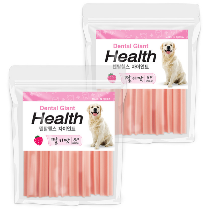 인터펫코리아 강아지 덴탈헬스 플러스 자이언트 덴탈껌