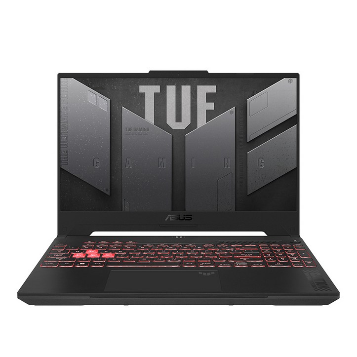 에이수스 2024 TUF 게이밍 A15 15.6 라이젠7 라이젠 7000 시리즈 지포스 RTX 4050, Mecha Gray, 512GB, 16GB, Free DOS, FA507NURLP164