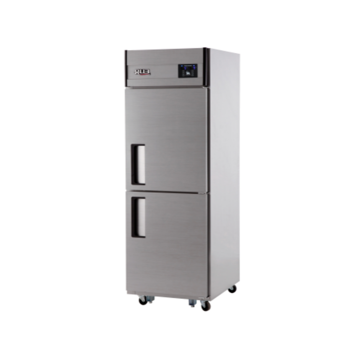 [유니크대성] 25BOX 메탈 하냉동 (냉장1칸/냉동1칸) UDS-25RFDR 디지털 직냉식 업소용냉장고 7746770138