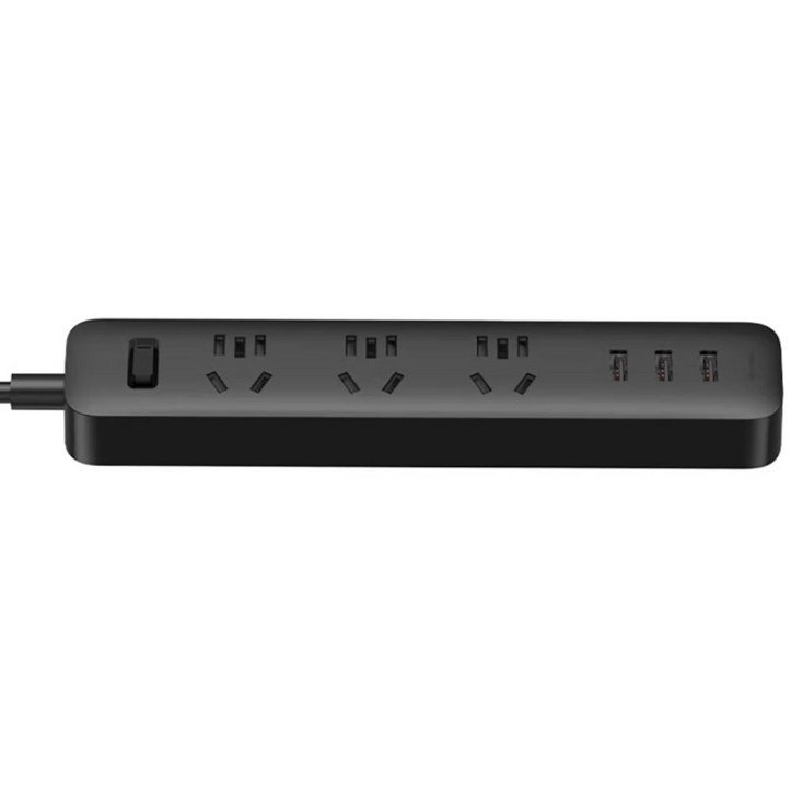 샤오미 100%정품 USB충전포트 3구멀티탭 블랙 고속충전 USB형 전세계 공용표준 콘센트 (신구랜덤발송) 1468681673