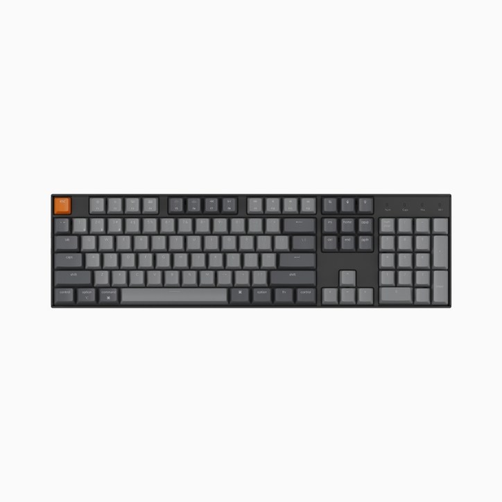 키크론 K10 WHITE LED 풀배열 블루투스 무선 기계식 키보드 청축