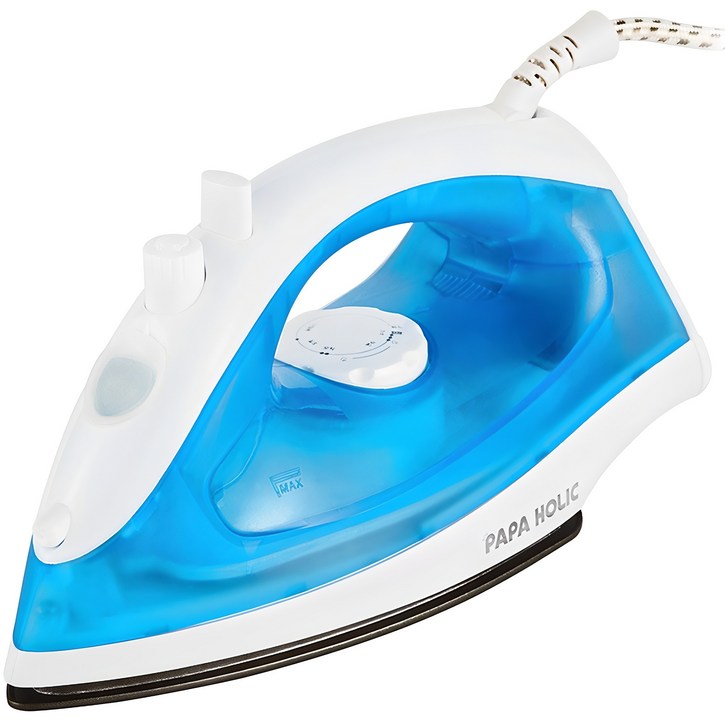 파파홀릭 스팀파파 스팀다리미, PSI1600W, 블루 파파홀릭 스팀파파 스팀다리미, PSI1600W, 블루