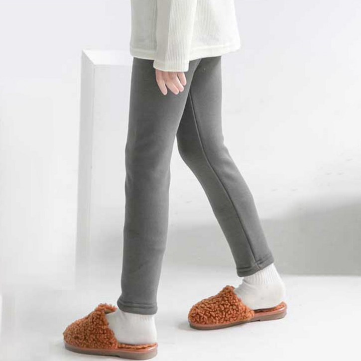 아동용 사방스판 인조 밍크 보온 레깅스
