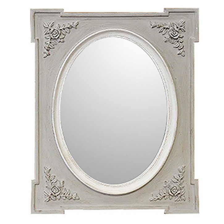 꼬떼따블 엔틱 장미 벽걸이 거울