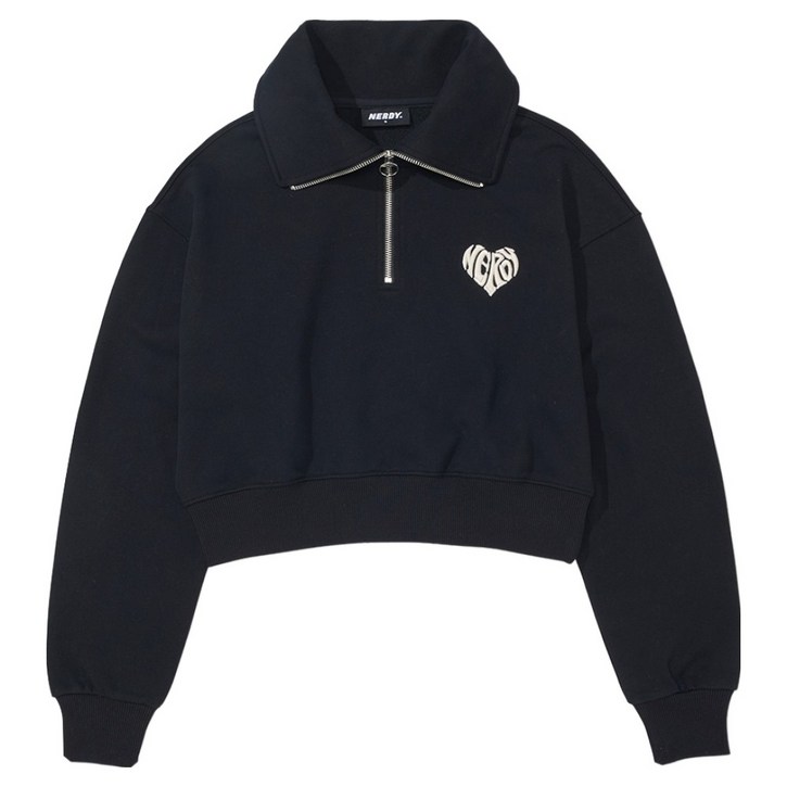 널디 우먼스 수플레 크롭 스웻셔츠