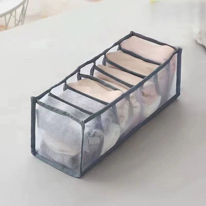 BenF Home 메쉬 의류 7칸 칸칸이 칸막이 정리함