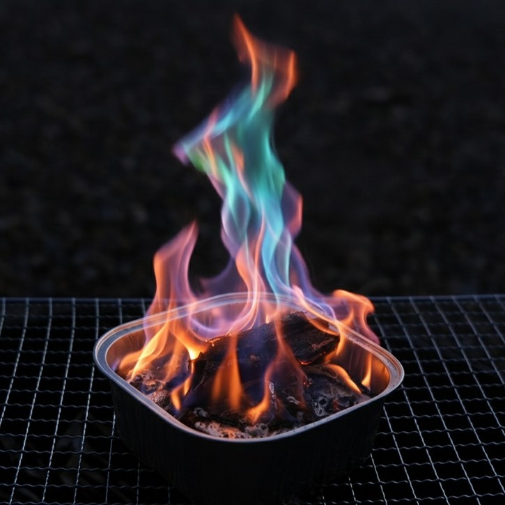 루바네 간편한 미니 오로라 불꽃멍 풀세트