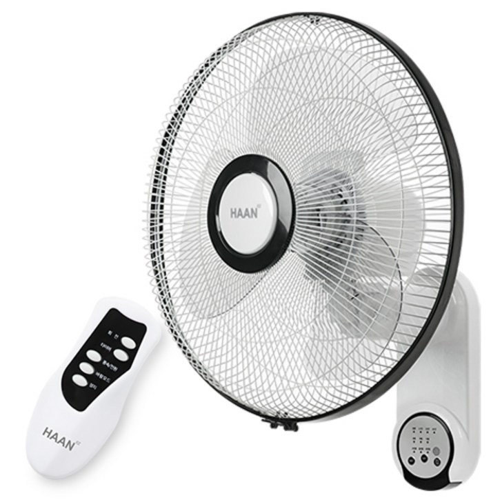 한경희 업소용 가정용 리모컨형 벽걸이 선풍기 40cm HAANWF316A 한경희 업소용 가정용 리모컨형 벽걸이 선풍기 40cm HAANWF316A