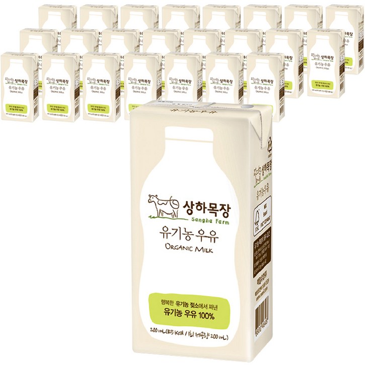 상하목장 유기농 우유 2