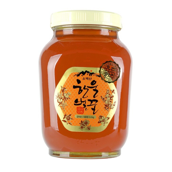 한울벌꿀 국내산 잡화사양벌꿀 2.4kg 기본포장, 2.4kg, 1개