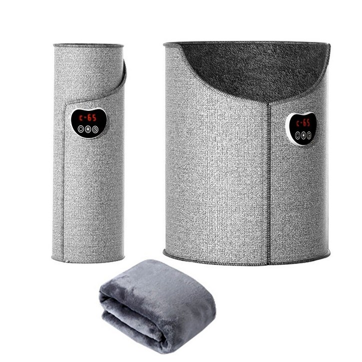 우스틴스 서라운드 파티션히터 접이식 히팅패드 발난로 ,그레이, 회색