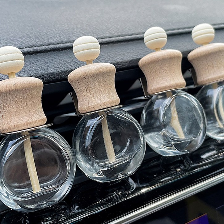 차량용 송풍구 방향제 공병 유리용기 10ml