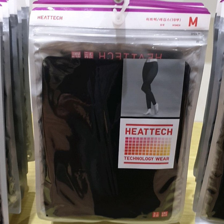 유니클로 여성 히트텍 레깅스10부