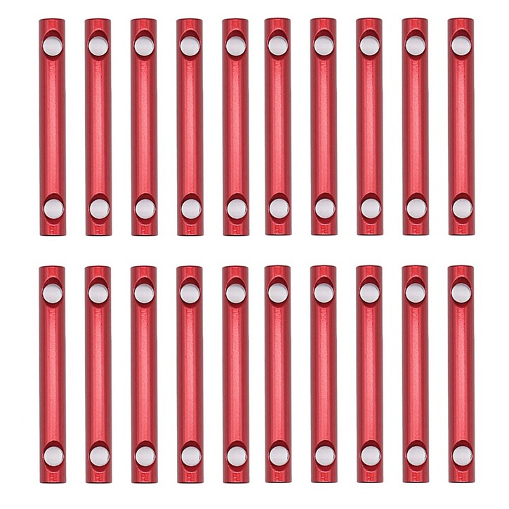 막대 스토퍼 캠핑용 막대 알루미늄, 레드20p