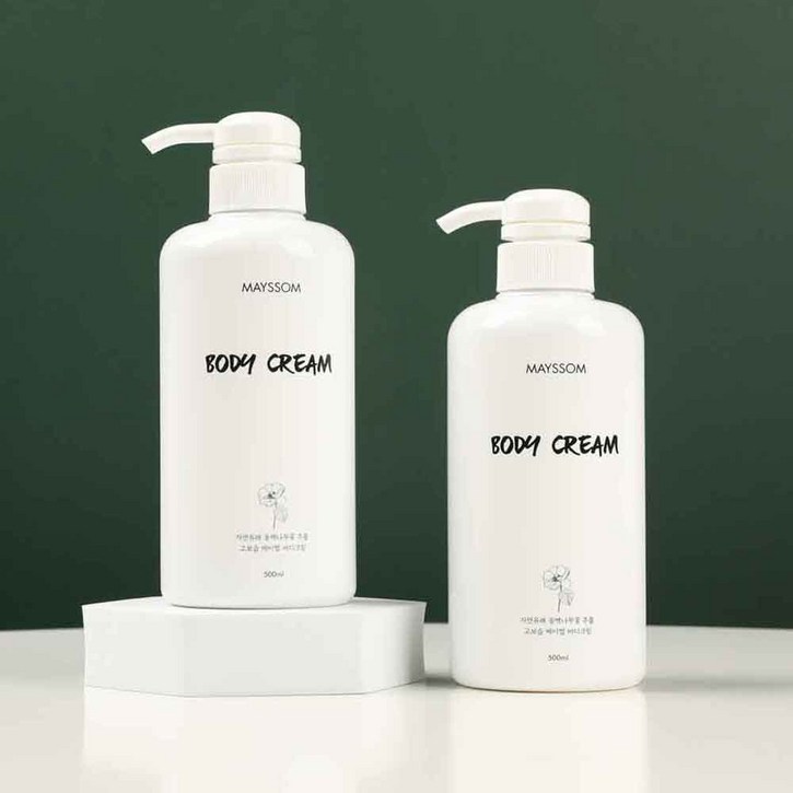 대용량바디크림 트러블진정 주름예방 천연 고보습 메이썸바디크림 500ml, 31, 500ml