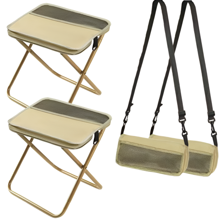 호잉상점 11 대형 휴대용 접이식 의자 크로스백 초경량 야외 놀이동산 웨이팅 캠핑 낚시 의자