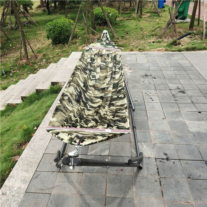 접이식 캠핑 해먹 블랙 스탠드 거치대 야외 휴대용 풀세트