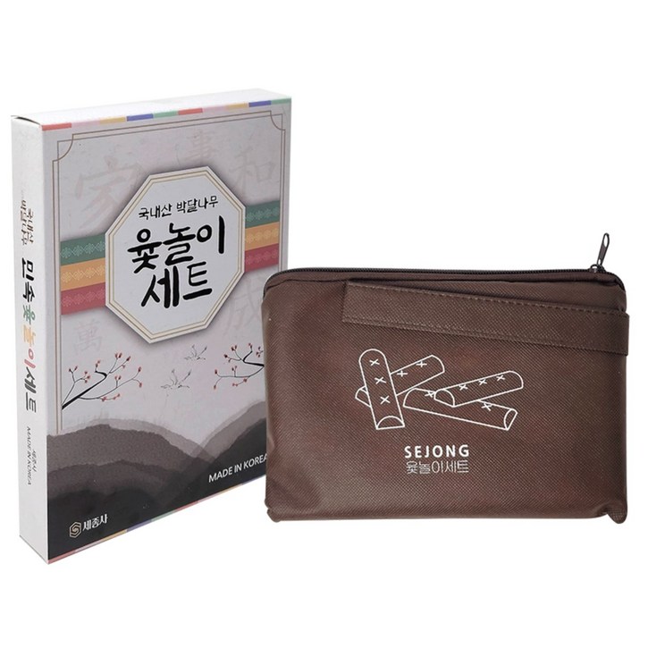 세종사 박달나무 민속윷놀이세트, 혼합색상, 1세트 세종사 박달나무 민속윷놀이세트, 혼합색상, 1세트