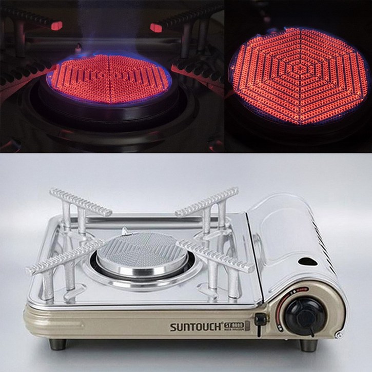 국산 KC인증 고화력 가스버너 세라믹헤드 2중안전장치 휴대용 브루스타 업소용 가스레인지