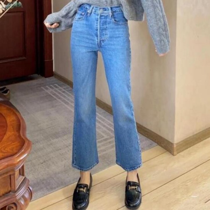 립케이지 크롭부츠컷진 A19670001 1386258