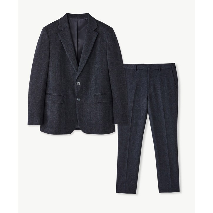 컴포트 글렌 체크 셋업_네이비 (릴렉스핏)_SEJVA01SET