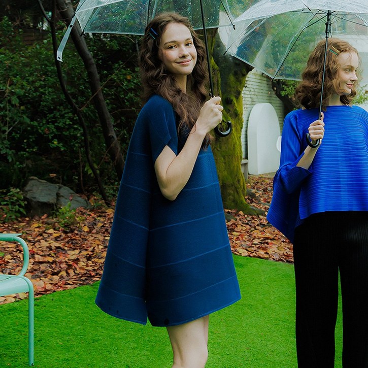 피네플리츠 단가라 원피스 3 Color