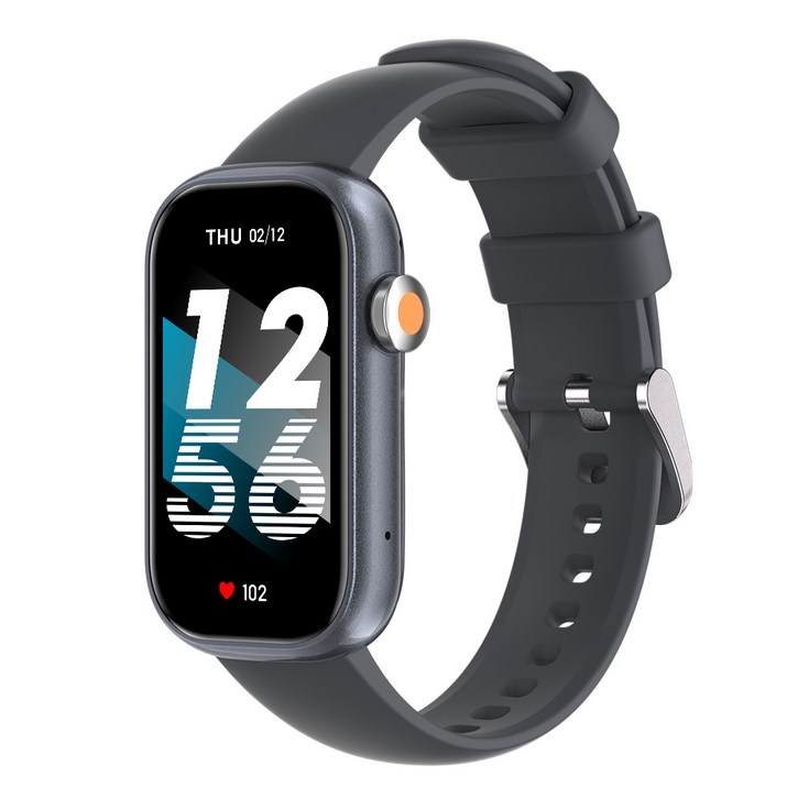 와피크 블루투스 스마트워치 X3 스마트밴드 한글판 학생 어린이 운동시계, 실버, 3.7cm, GPS  블루투스