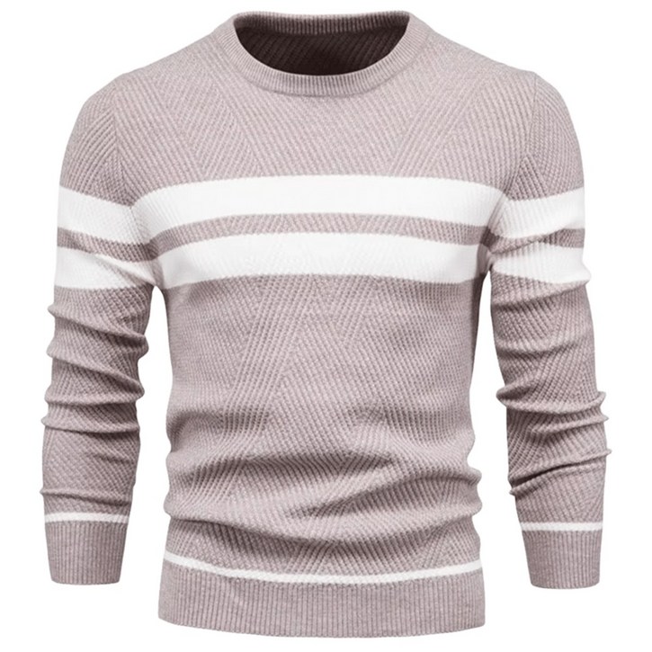 간절기 필수템 엘마운틴 남성 라운드넥 니트 티셔츠 부드러운 비스코스 캐시미어 스웨터