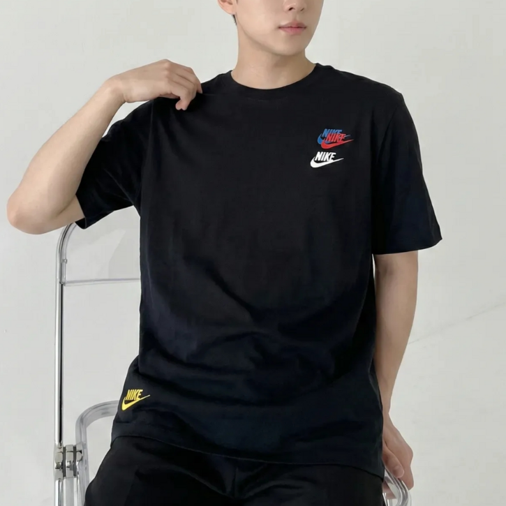 당일발송 나이키 NIKE 멀티로고 반팔 티셔츠 남녀공용 반팔티 스포네틱 양말