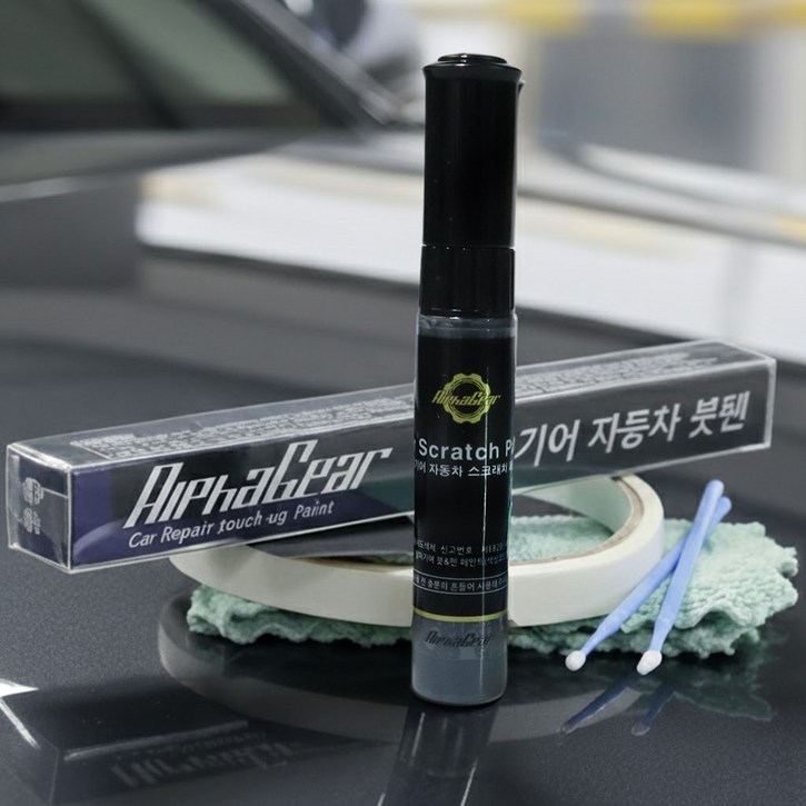 알파기어 SM5 노바 붓펜 WXA 라바그레이 카 페인트 차량용 자동차 셀프 도색 기스제거, SM5 노바 WXA+사은품, 1개