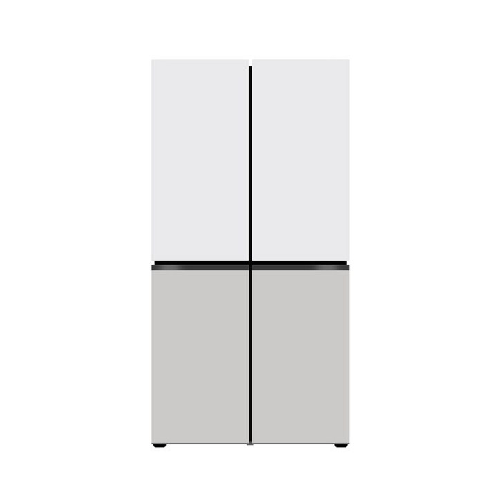LG전자 LG전자 오브제컬렉션 냉장고 M873MWG031S 875L 무배상품 .. 20230316