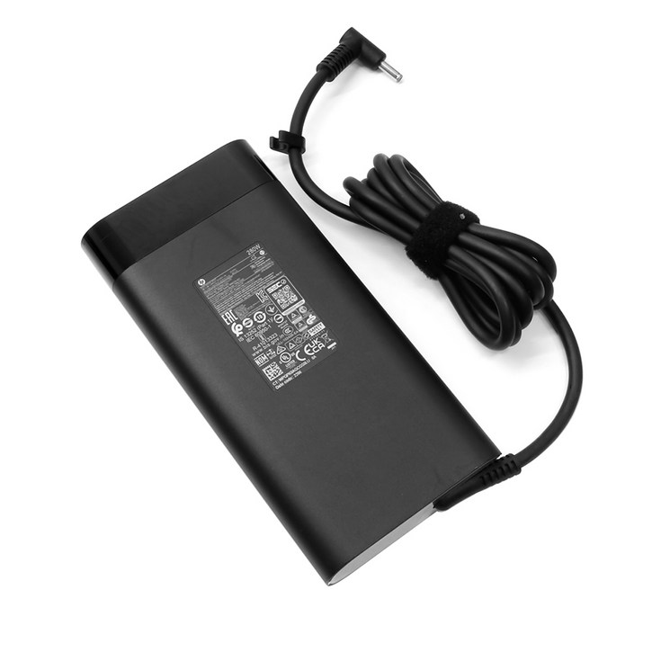 HP 노트북 슬림 어댑터 오멘 OMEN 16k0072TX 16u0034TX TPNCA26 20V 14A 280W 외경 4.5mm 노트북 충전기, 어댑터